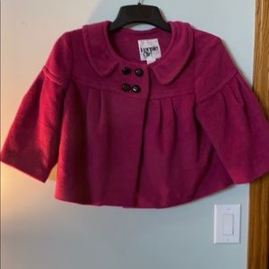 Cute little pink coat in the size large